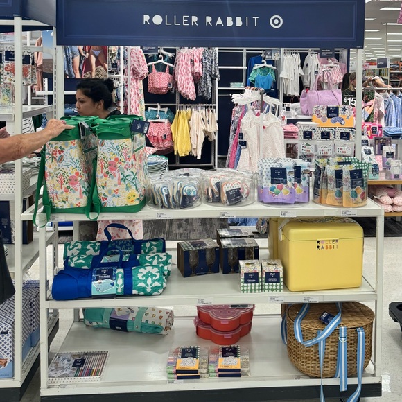 💙🩵Roller Rabbit x Target Light Blue Hair Clip with Gold Charms - Picture 5 of 5